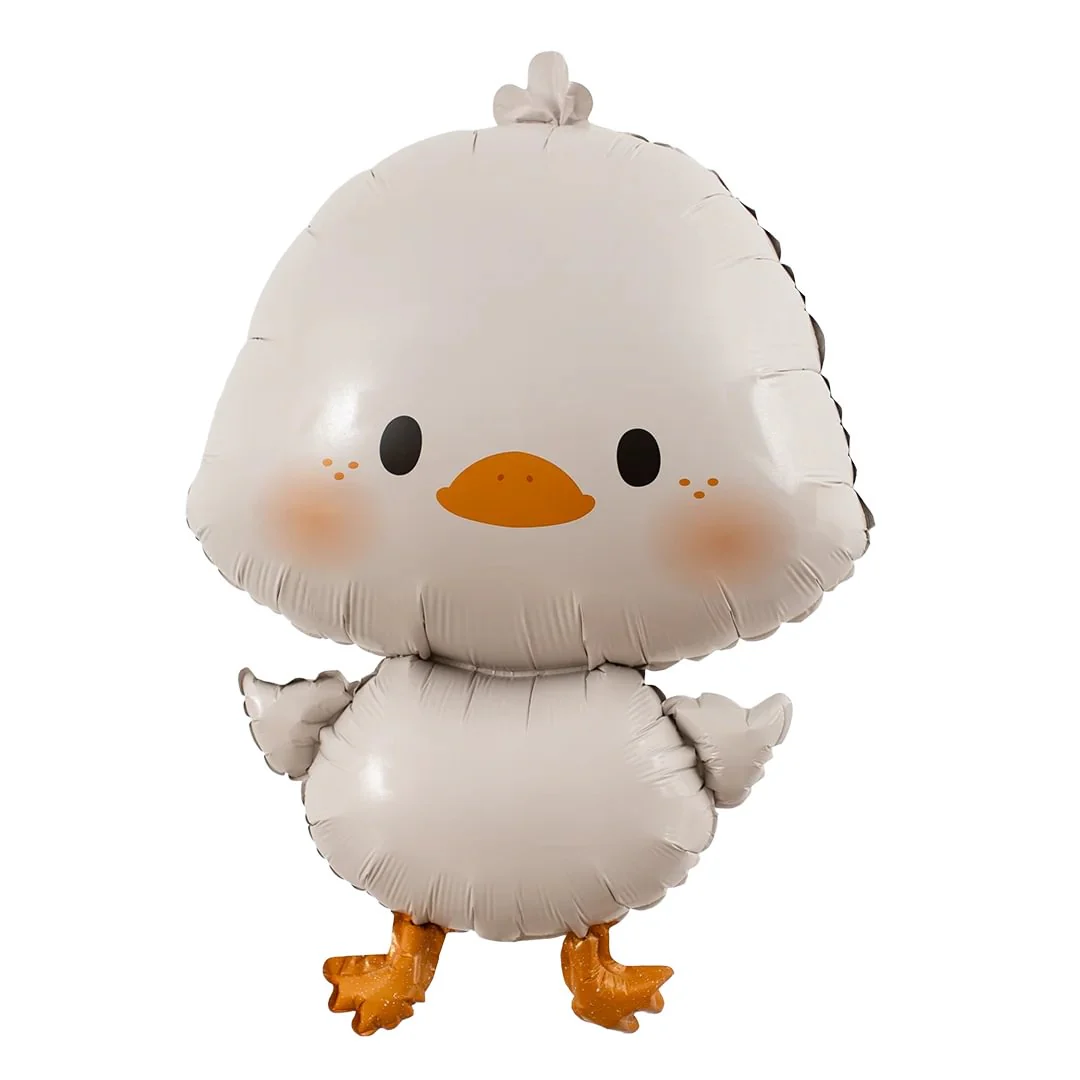 Grabo White Duckling 25" Supershape Foil Balloon (1)