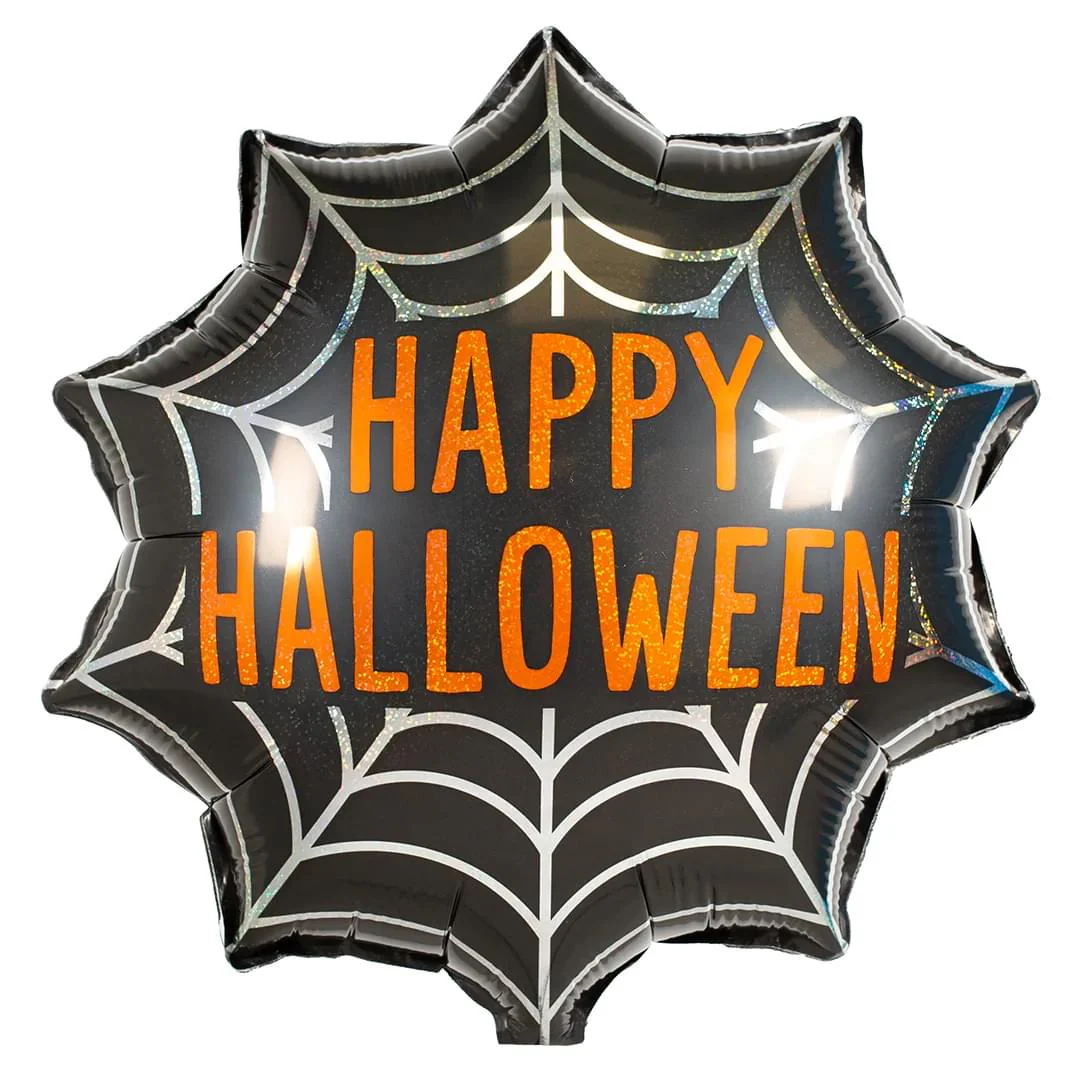 Halloween spider web 18"