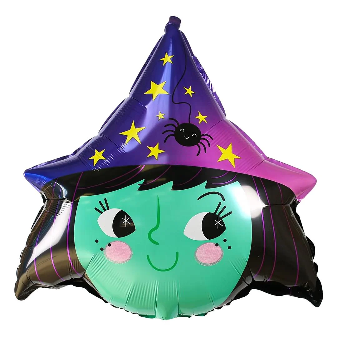 Anagram Halloween Witch 22" Junior Foil Balloon (1)