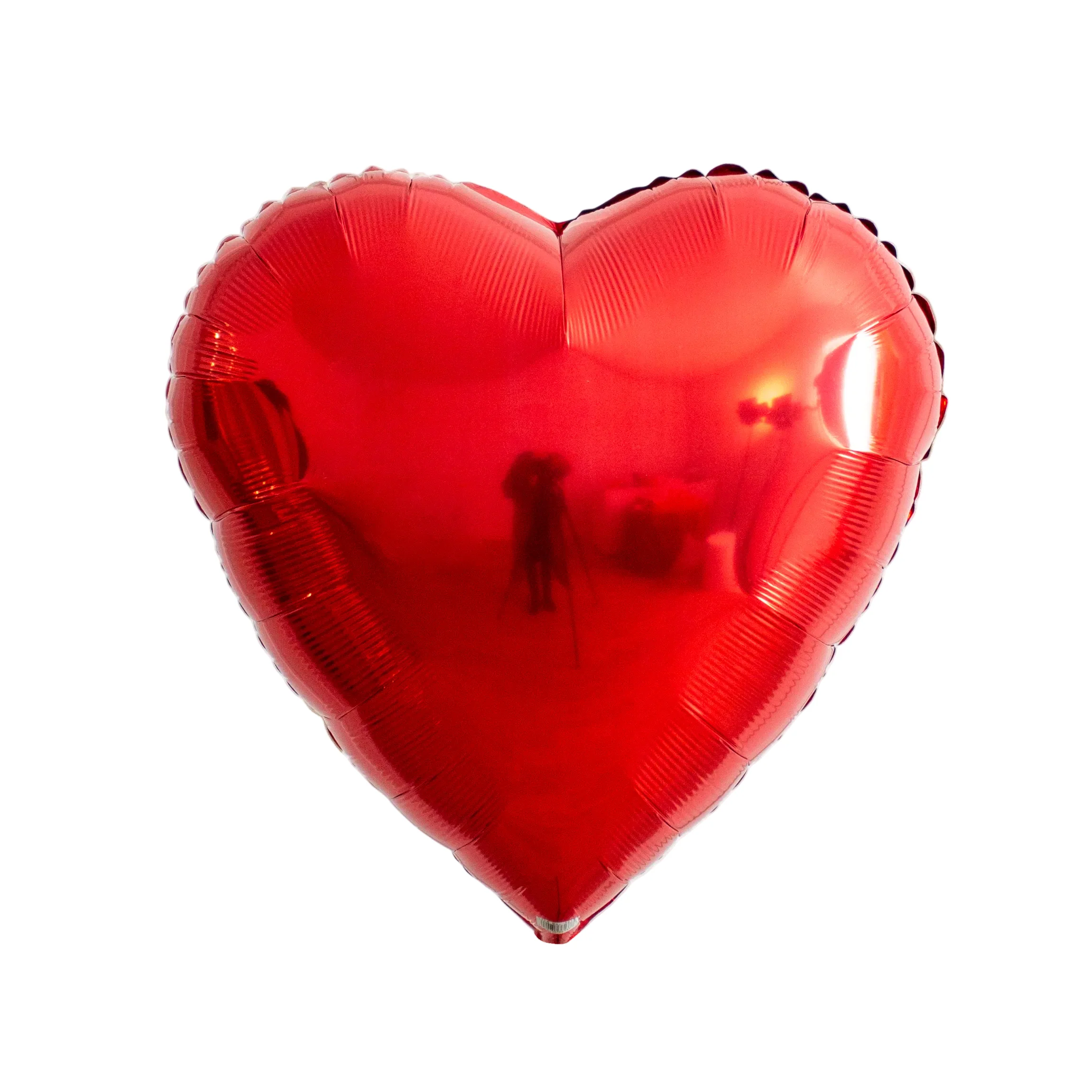 PartyDeco Red Heart 68x72cm Foil Balloon (1)