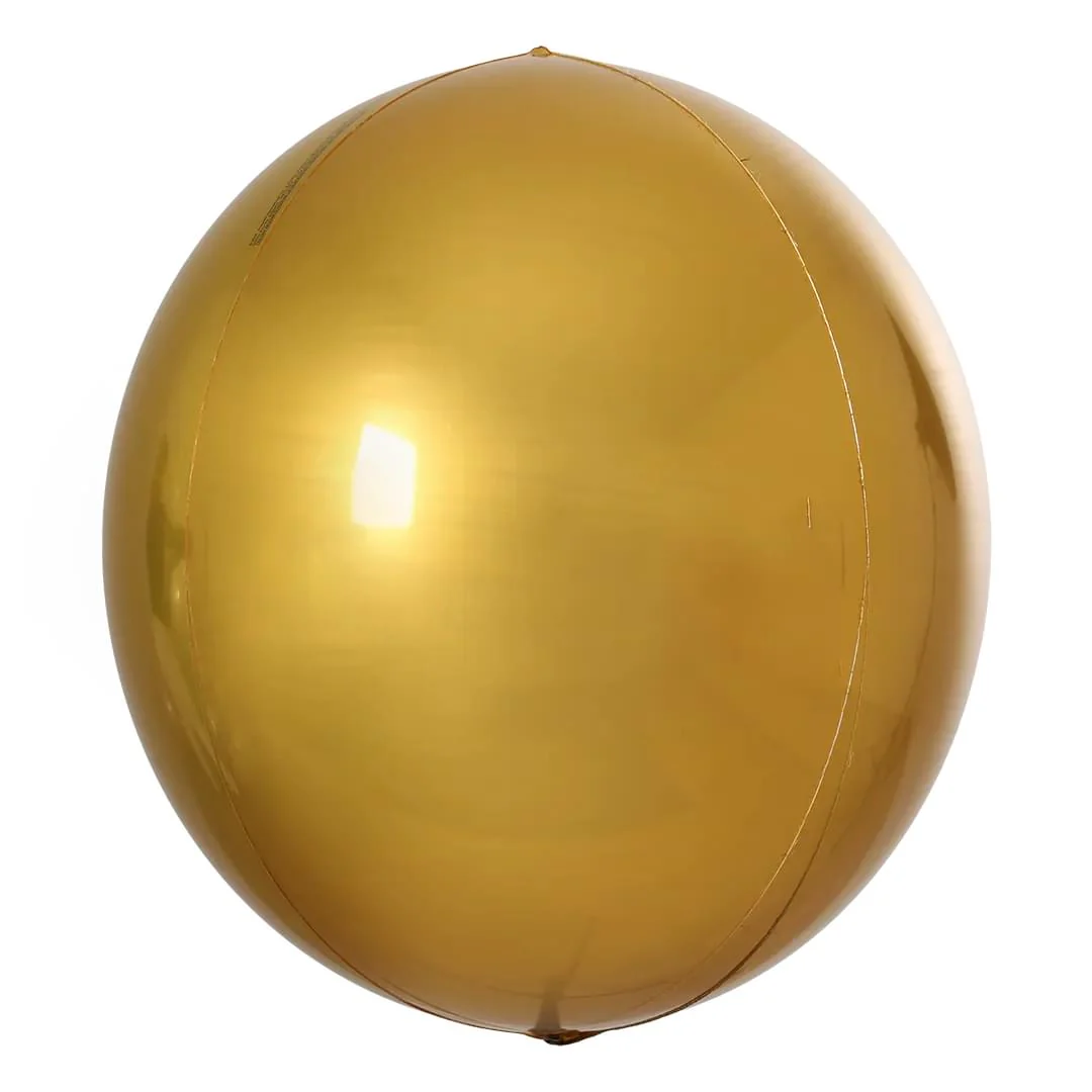 Anagram Jumbo Gold 21" Orbz Foil Balloon (1)