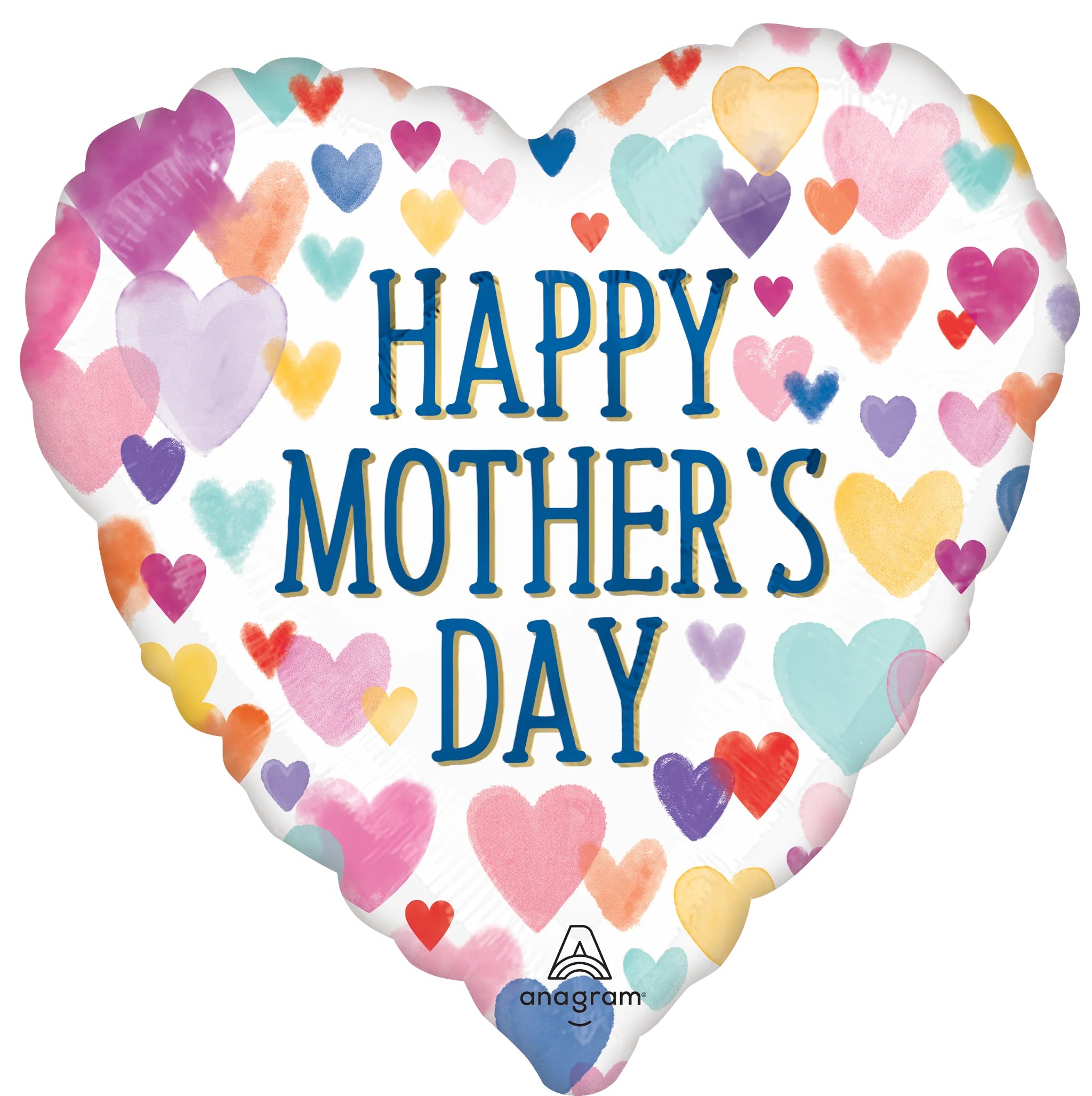 Anagram Mother's Day 28" Heart Supershape Foil Balloon (1)