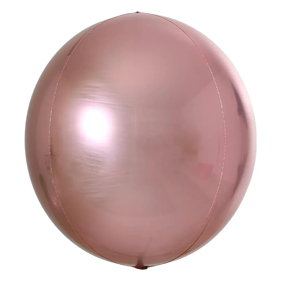 Anagram Jumbo Rose Gold 21" Orbz Foil Balloon (1)