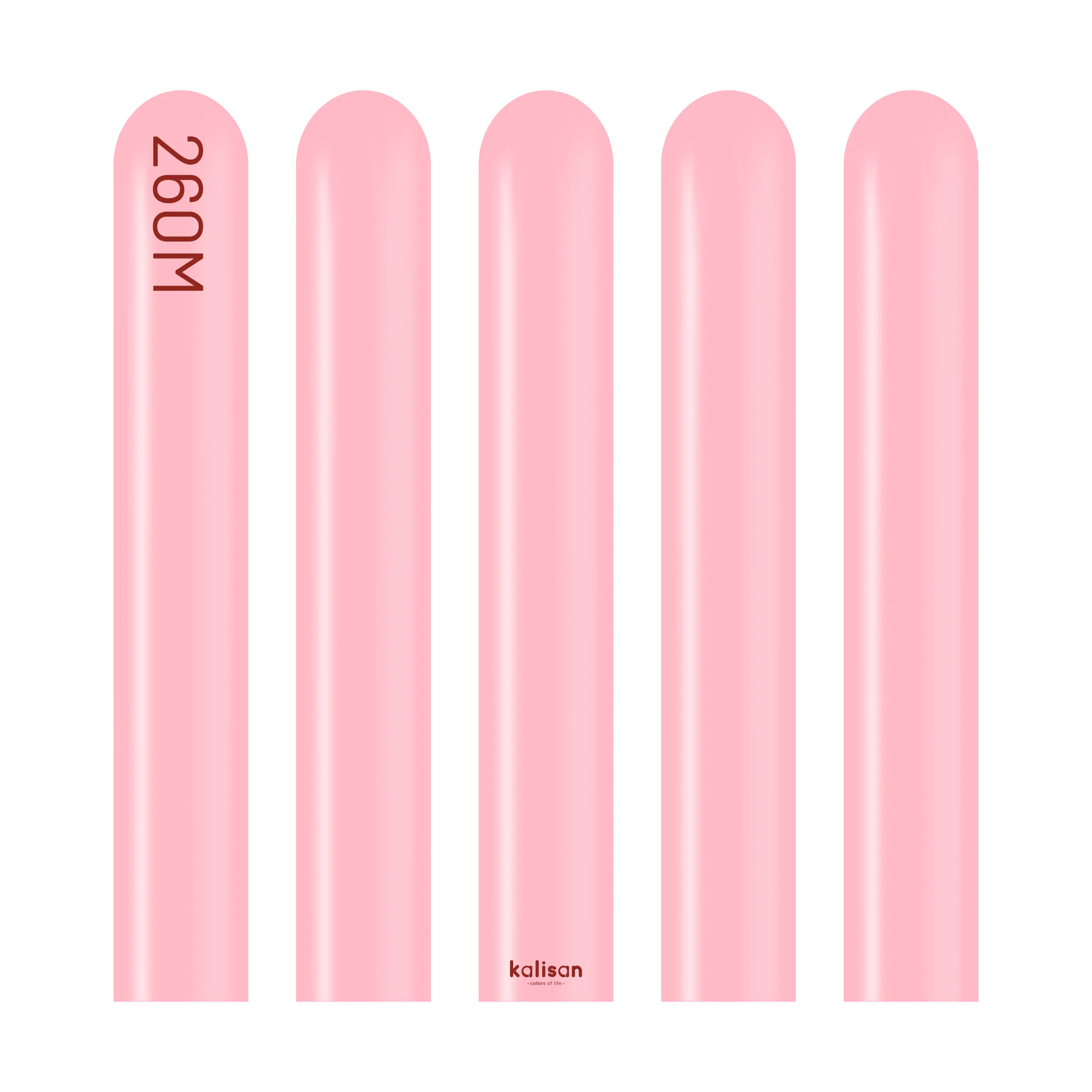 Kalisan 260 Modelling Standard Flamingo Pink Latex Balloon (100)