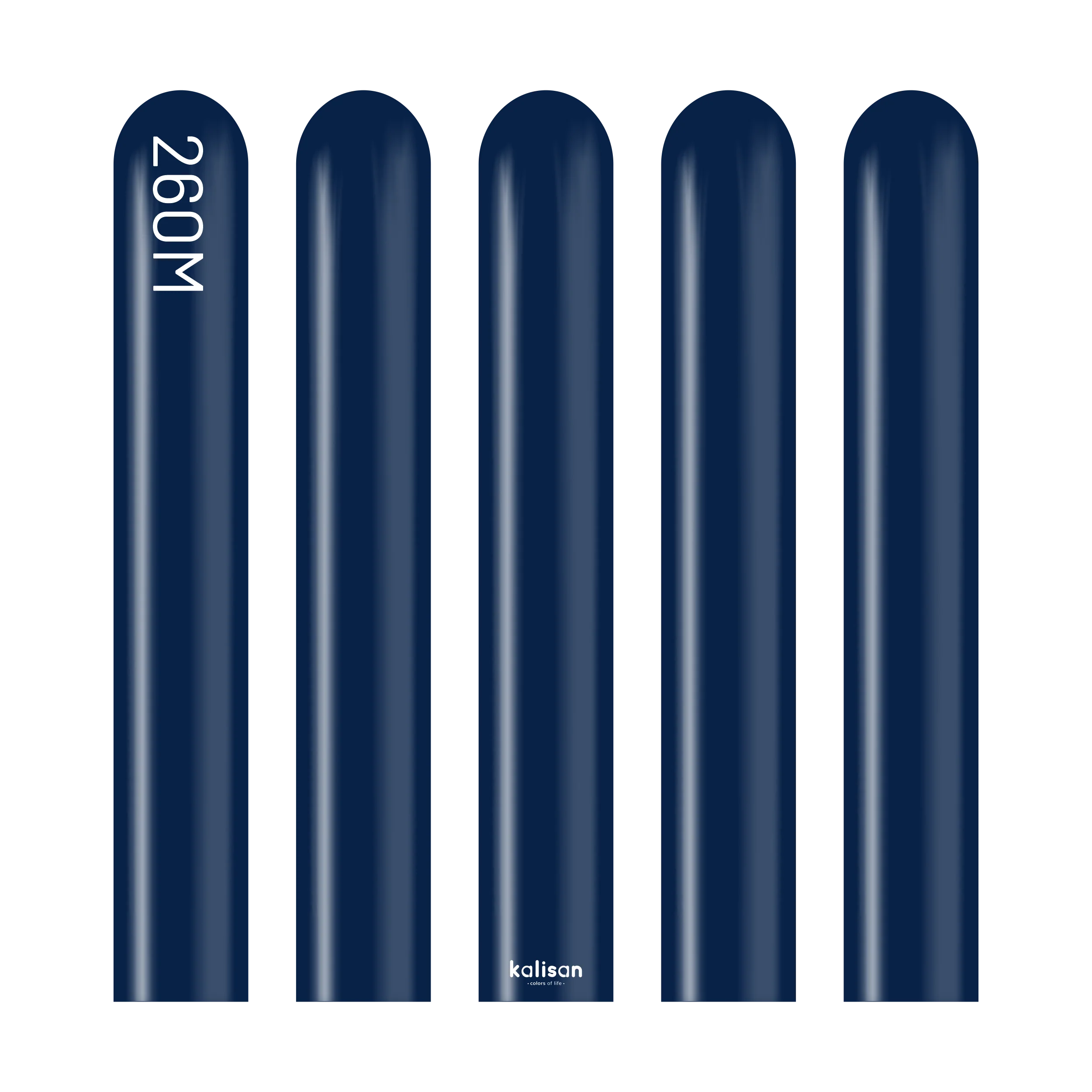 Kalisan 260 Modelling Standard Navy Latex Balloon (100)