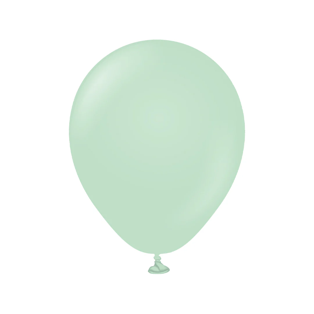 Kalisan Macaron Green Latex Balloon - Various Sizes - Image 3