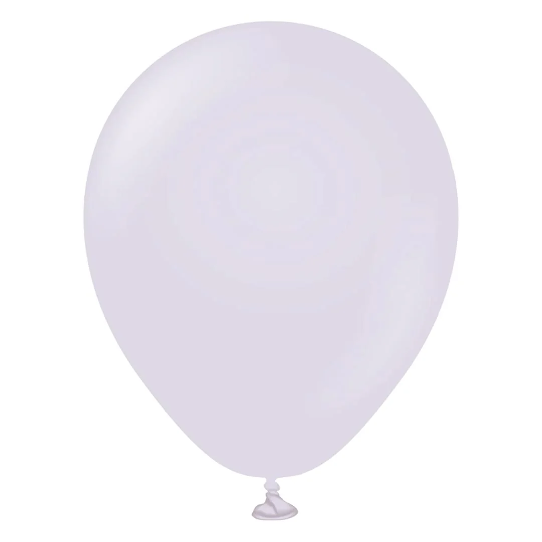 Kalisan Macaron Lilac Latex Balloon - Various Sizes