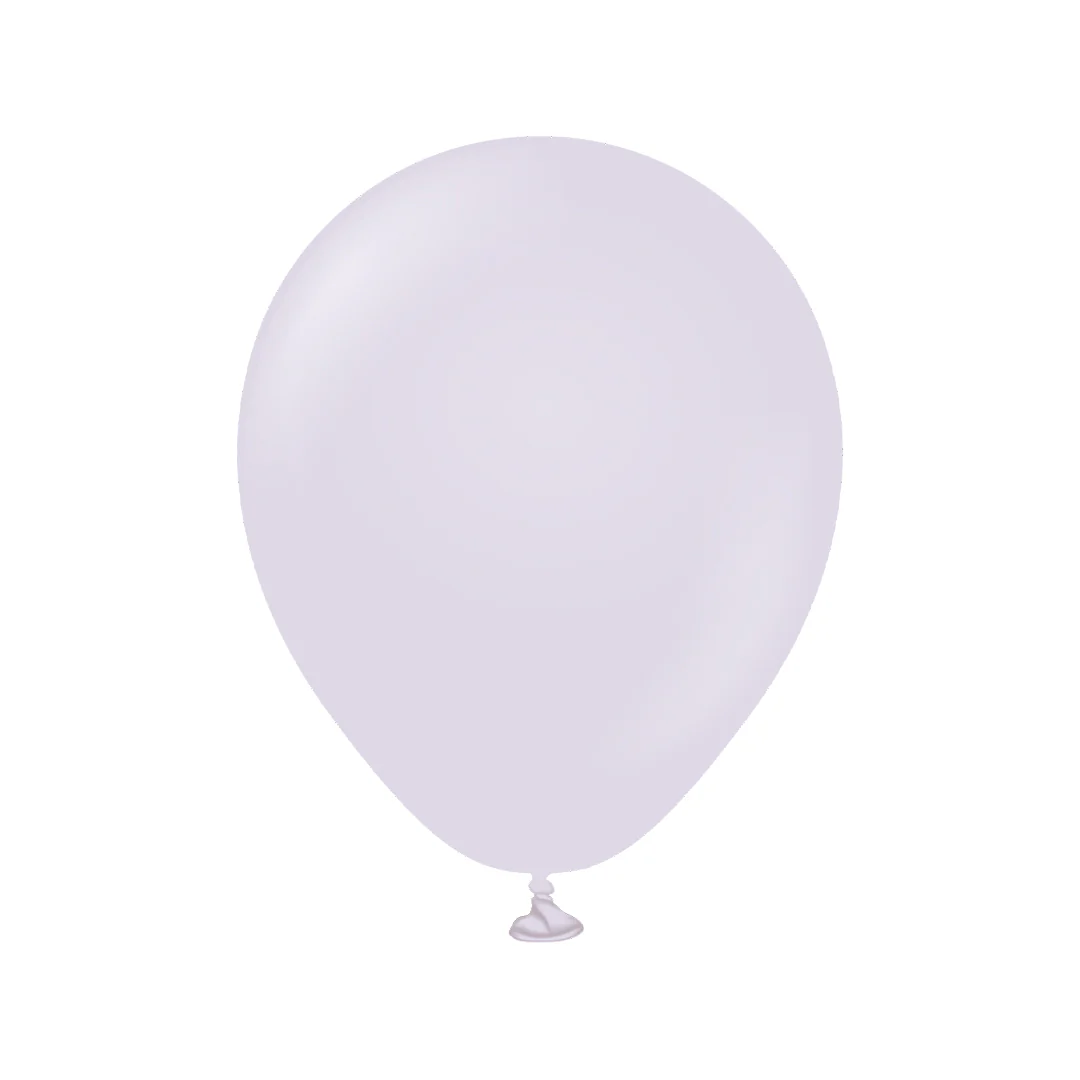 Kalisan Macaron Lilac Latex Balloon - Various Sizes - Image 3