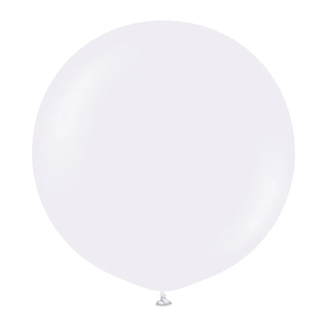 Kalisan Macaron Pale Lilac Latex Balloon - Various Sizes - Image 2