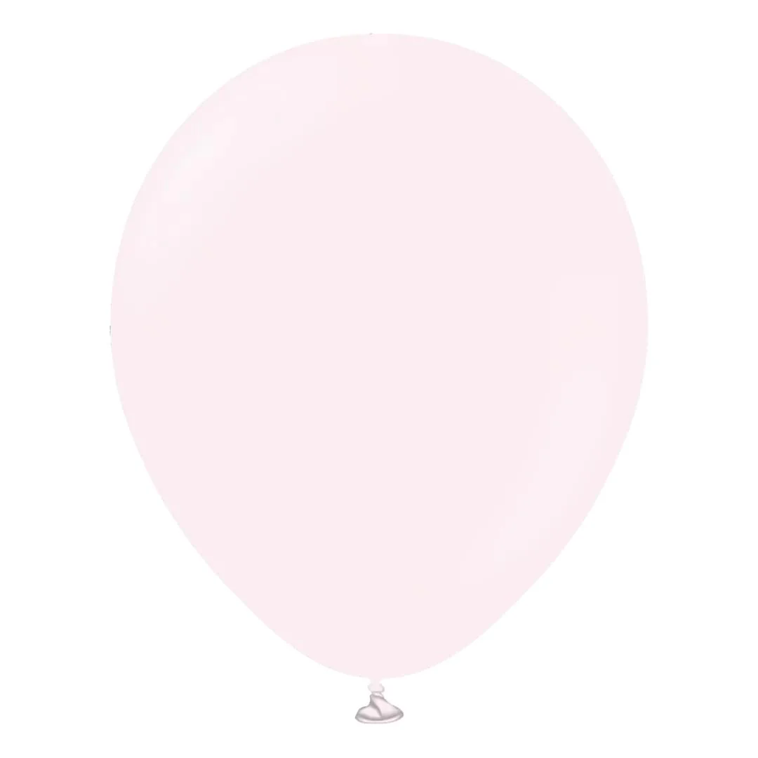 Kalisan Macaron Pale Pink Latex Balloon - Various Sizes