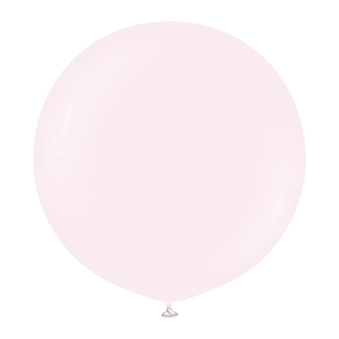 Kalisan Macaron Pale Pink Latex Balloon - Various Sizes - Image 2