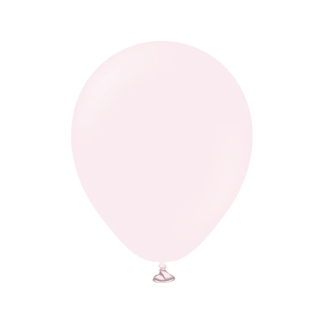 Kalisan Macaron Pale Pink Latex Balloon - Various Sizes - Image 3