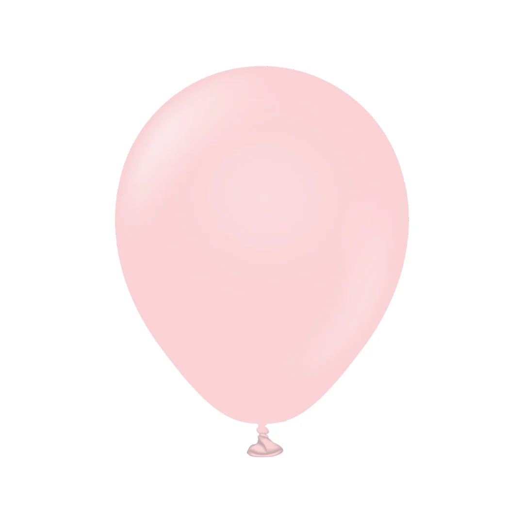 Kalisan Macaron Pink Latex Balloon - Various Sizes - Image 3