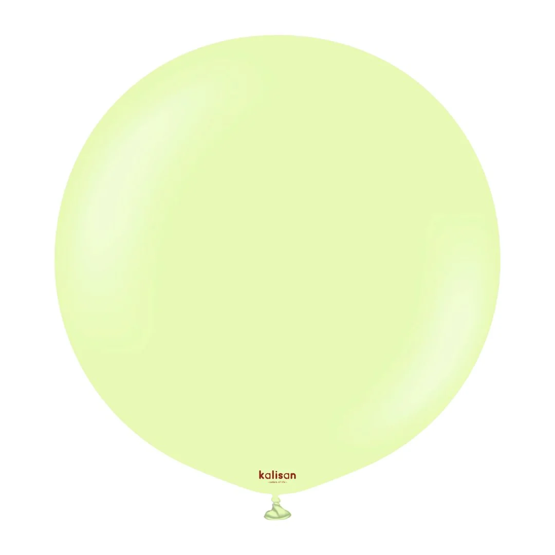 Kalisan Macaron Pistachio Latex Balloon - Various Sizes - Image 3