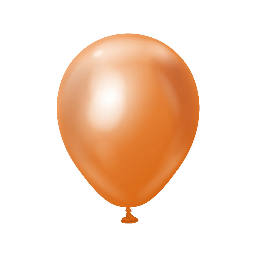 Kalisan Mirror Copper Latex Balloon - Various Sizes - Image 3