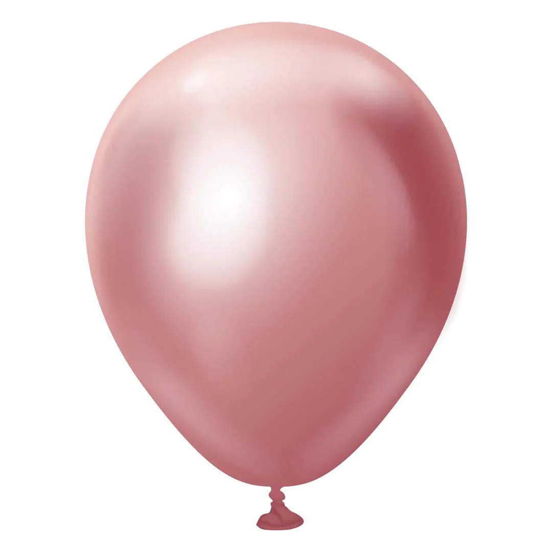 Kalisan Mirror Pink Latex Balloon - Various Sizes