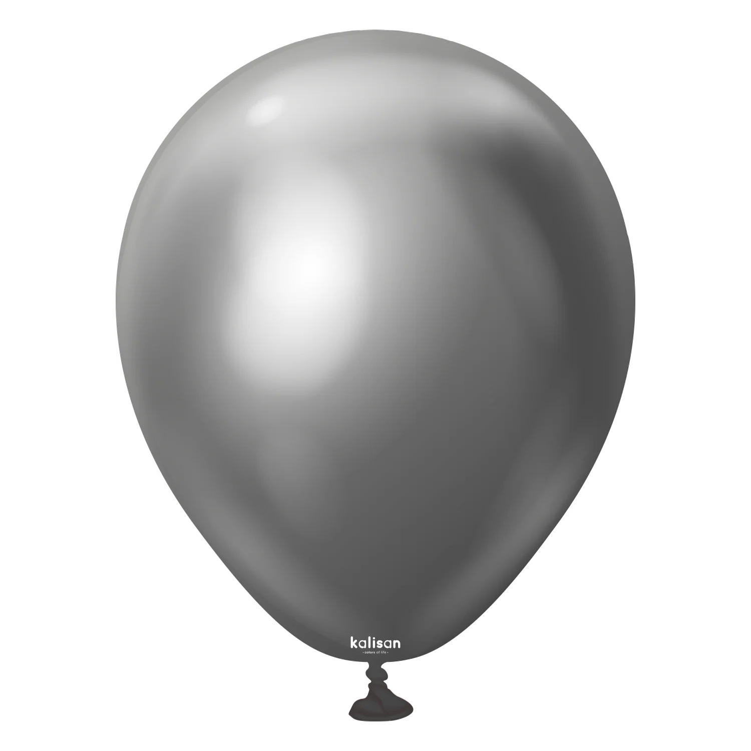 Kalisan Mirror Space Grey Latex Balloon - Various Sizes - Image 4