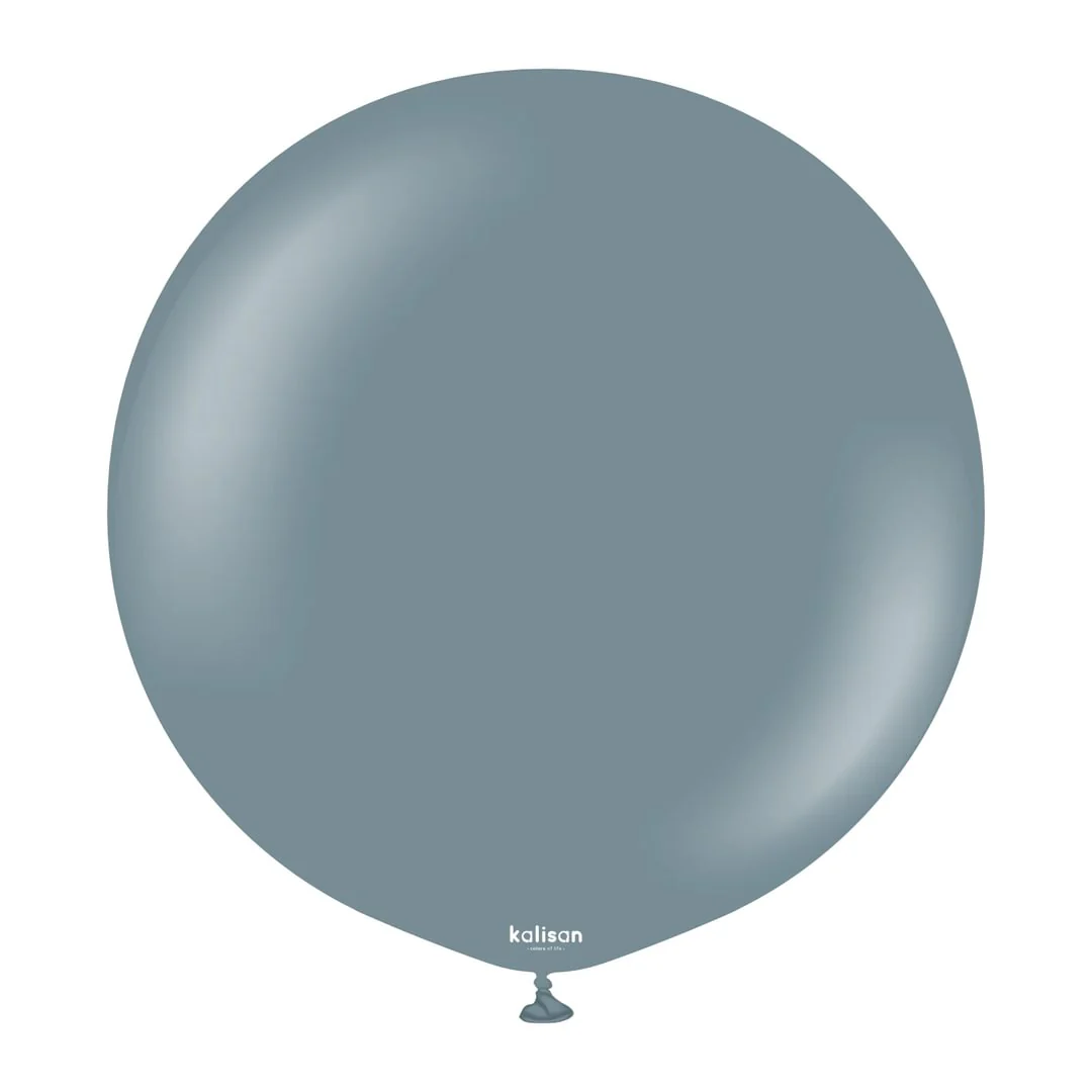 Kalisan Retro Denim Latex Balloon - Various Sizes - Image 2