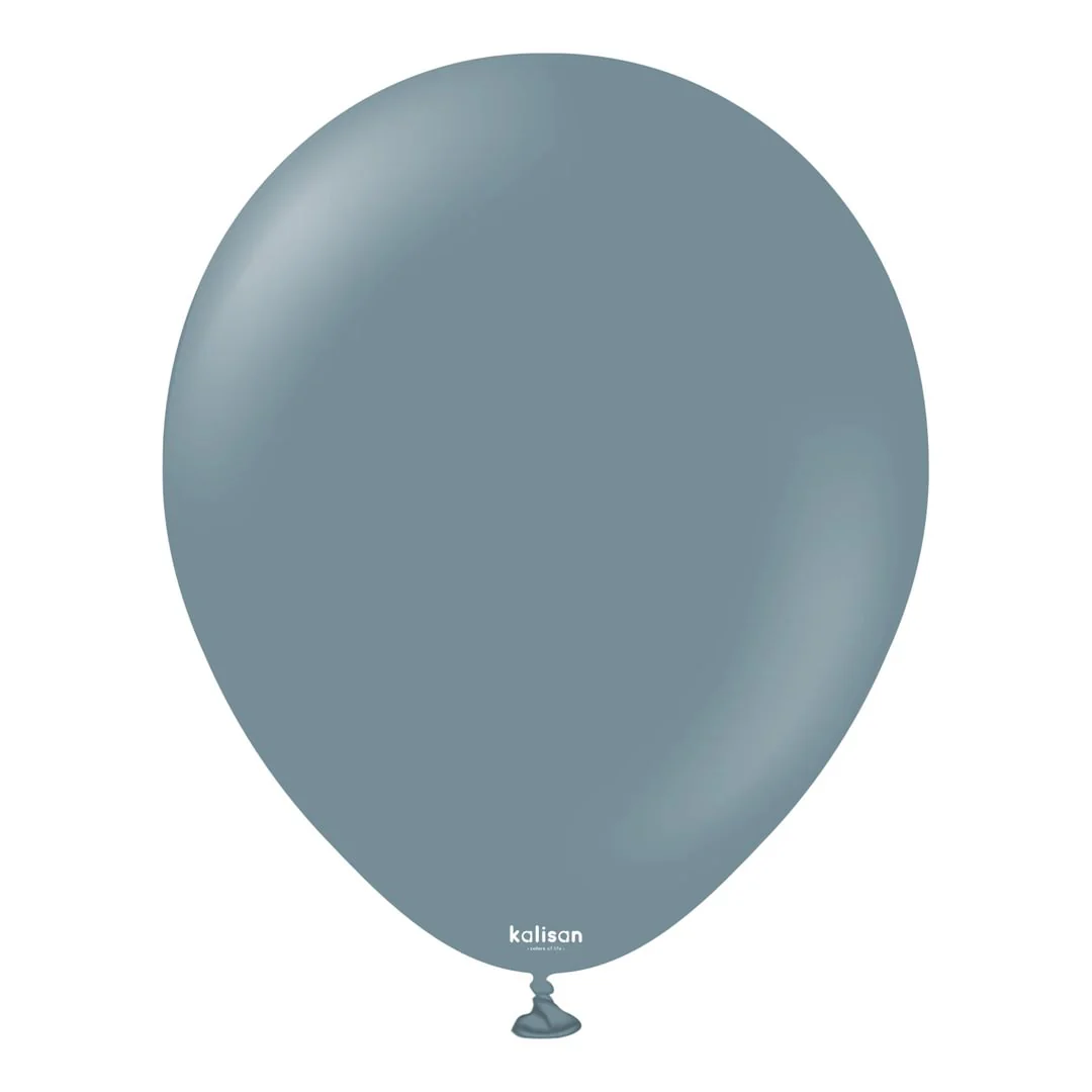 Kalisan Retro Denim Latex Balloon - Various Sizes - Image 3