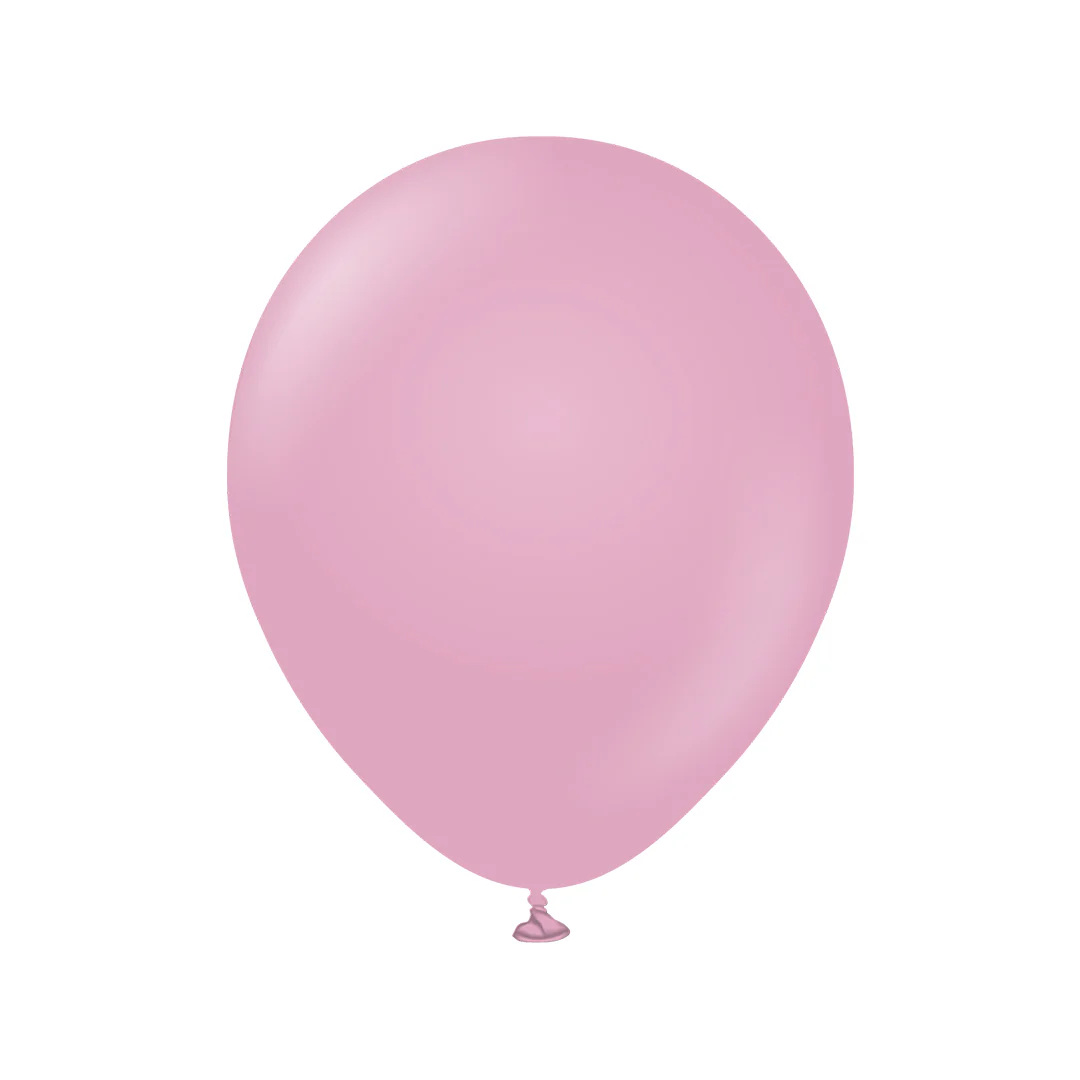 Kalisan Retro Dusty Rose Latex Balloon - Various Sizes - Image 3