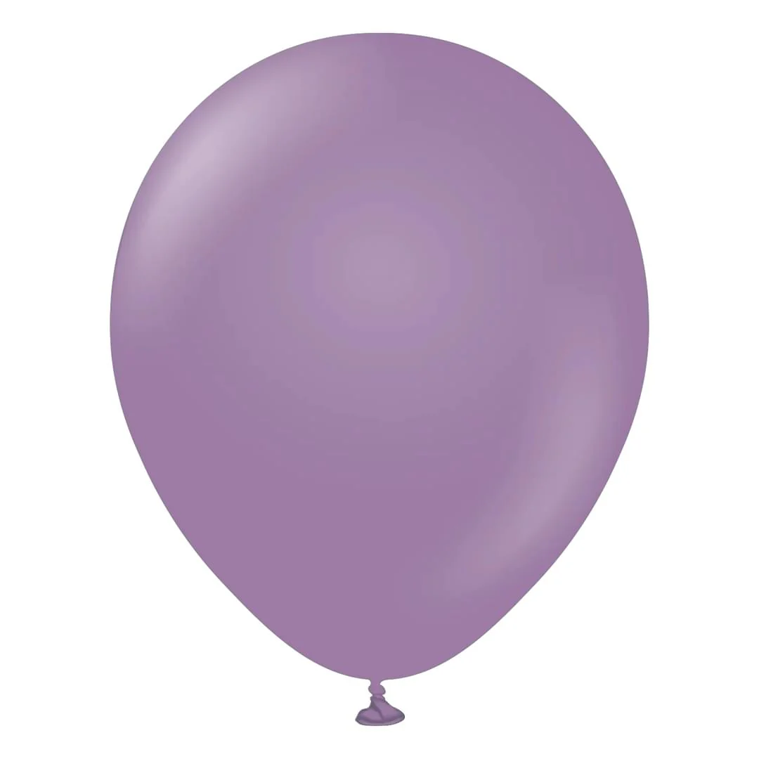 Kalisan Retro Lavender Latex Balloon - Various Sizes
