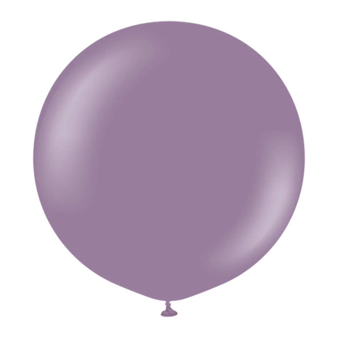 Kalisan Retro Lavender Latex Balloon - Various Sizes - Image 2
