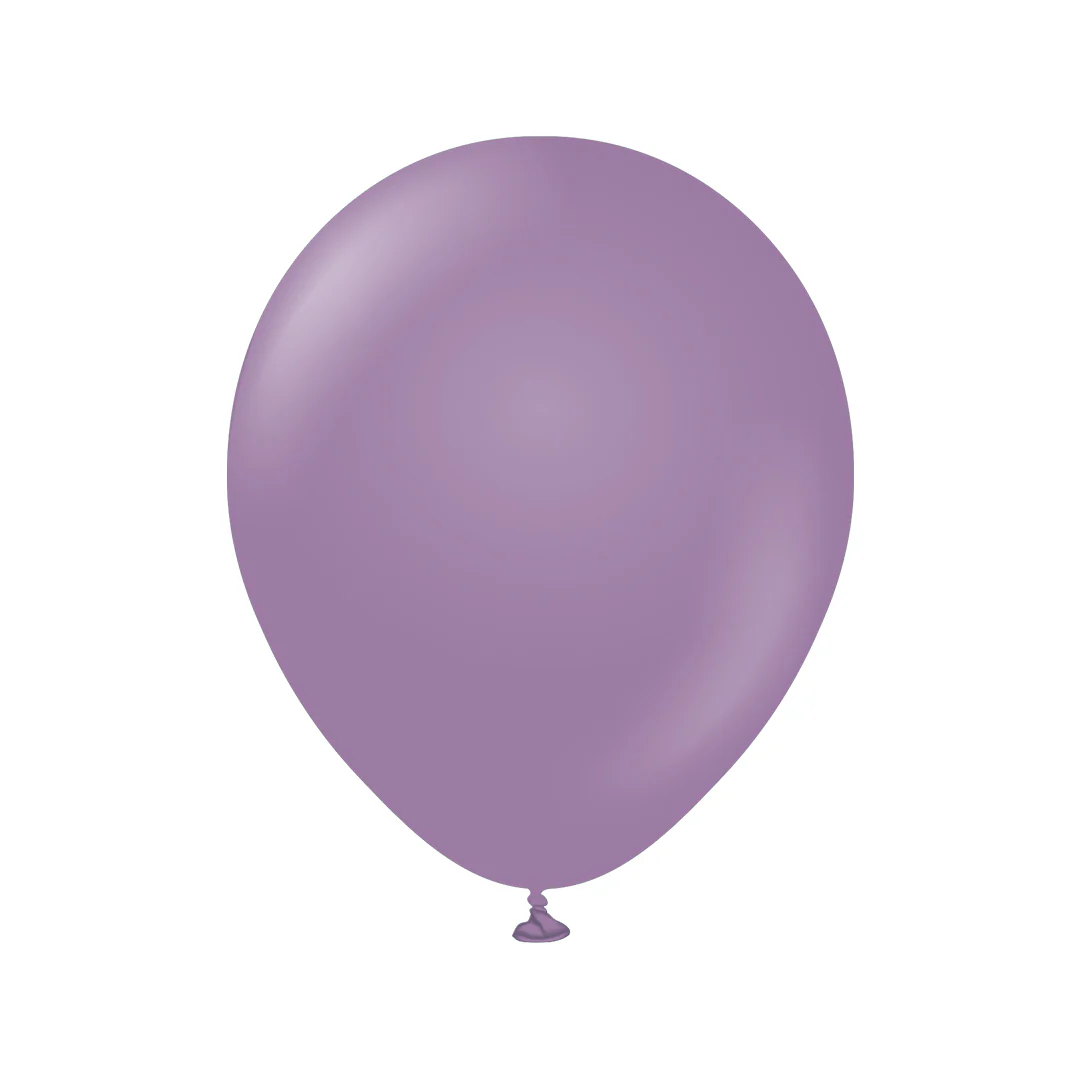 Kalisan Retro Lavender Latex Balloon - Various Sizes - Image 3