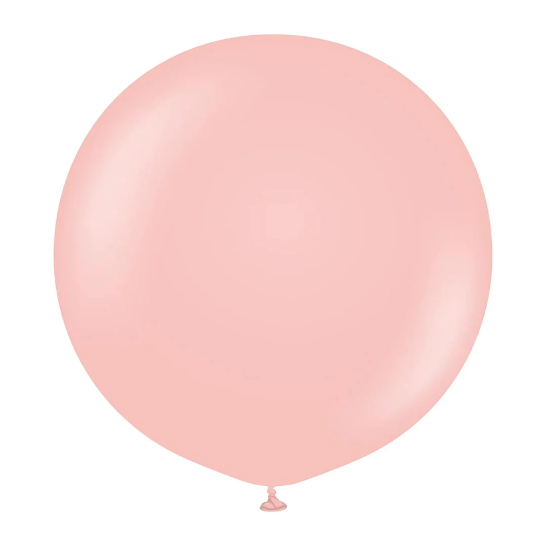 Kalisan Standard Baby Pink Latex Balloon - Various Sizes - Image 2