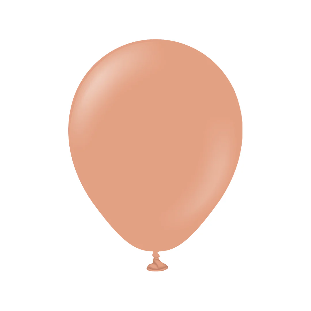 Kalisan Standard Clay Pink Latex Balloon - Various Sizes - Image 3