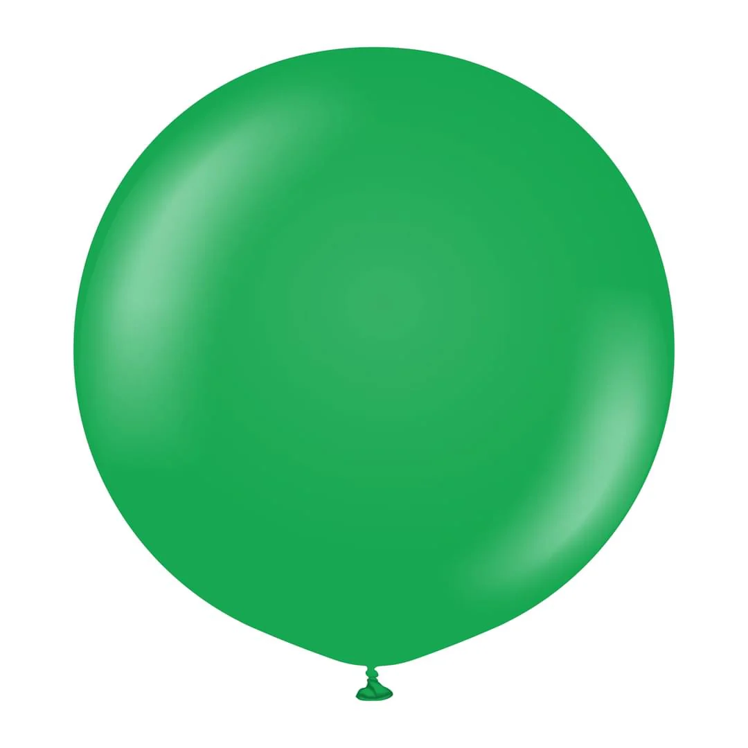 Kalisan Standard Green Latex Balloon - Various Sizes - Image 2