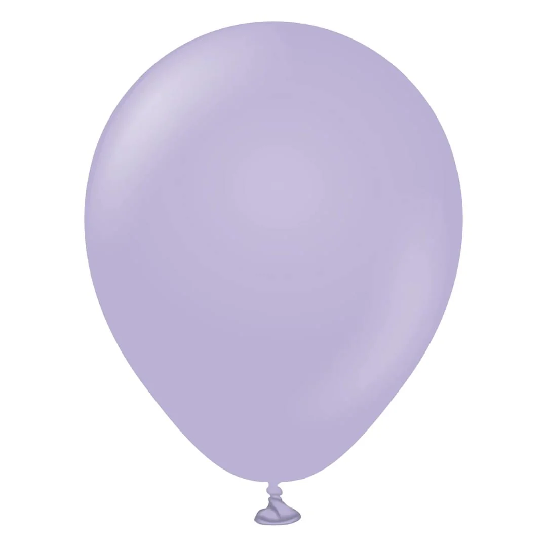 Kalisan Standard Lilac Latex Balloon - Various Sizes