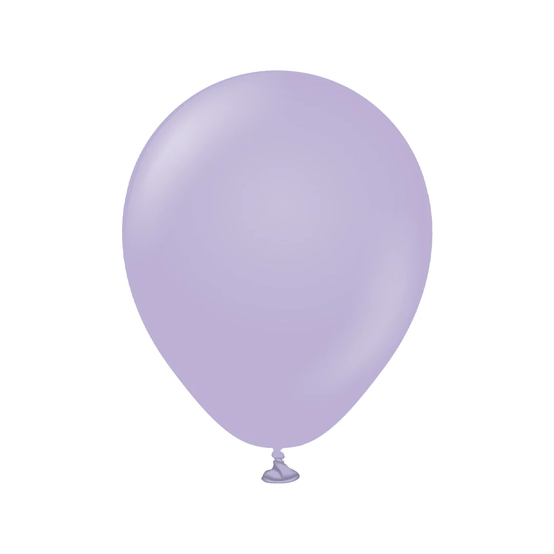 Kalisan Standard Lilac Latex Balloon - Various Sizes - Image 3
