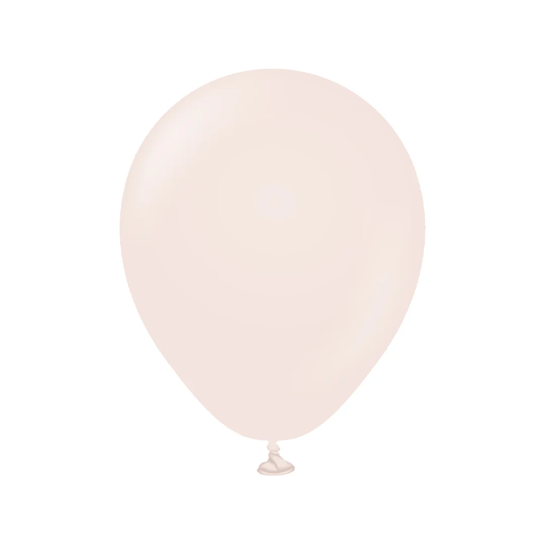 Kalisan Standard Pink Blush Latex Balloon - Various Sizes - Image 2