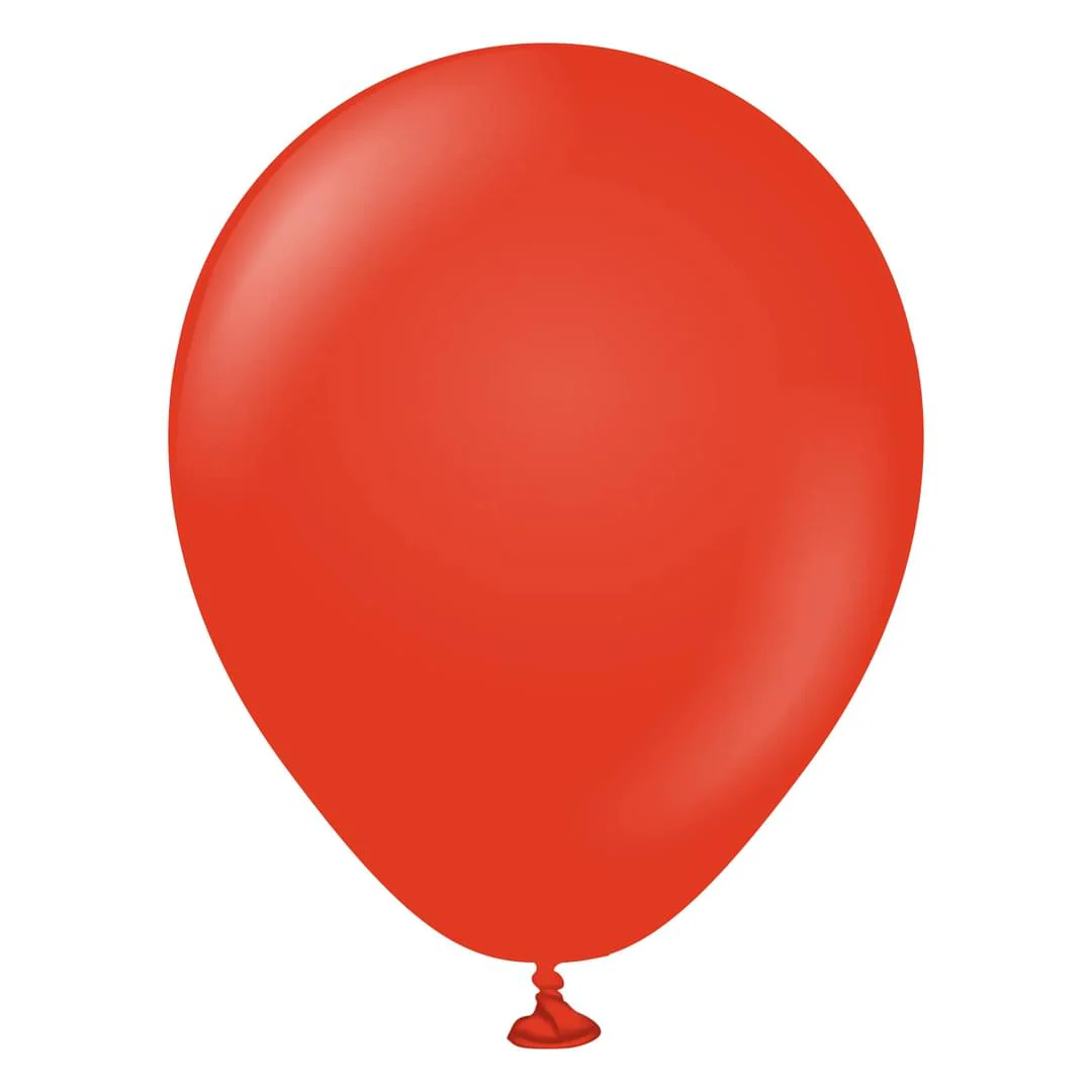 Kalisan Standard Red latex Balloon - Various Sizes
