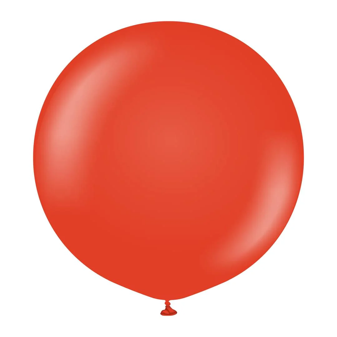 Kalisan Standard Red latex Balloon - Various Sizes - Image 2