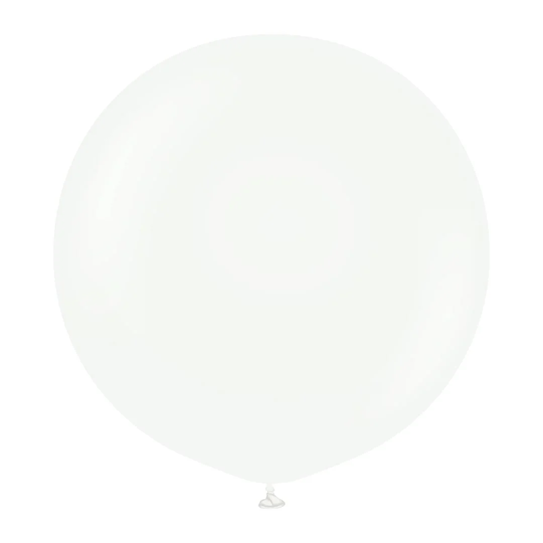 Kalisan Standard White Latex Balloons - Various Sizes - Image 2