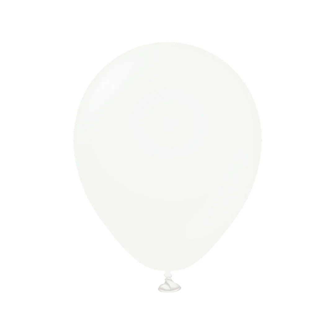 Kalisan Standard White Latex Balloons - Various Sizes - Image 3