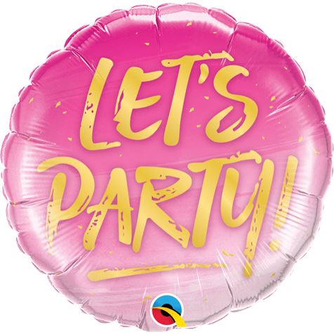 Let's Party 18" Circle**DISCONTINUED**"