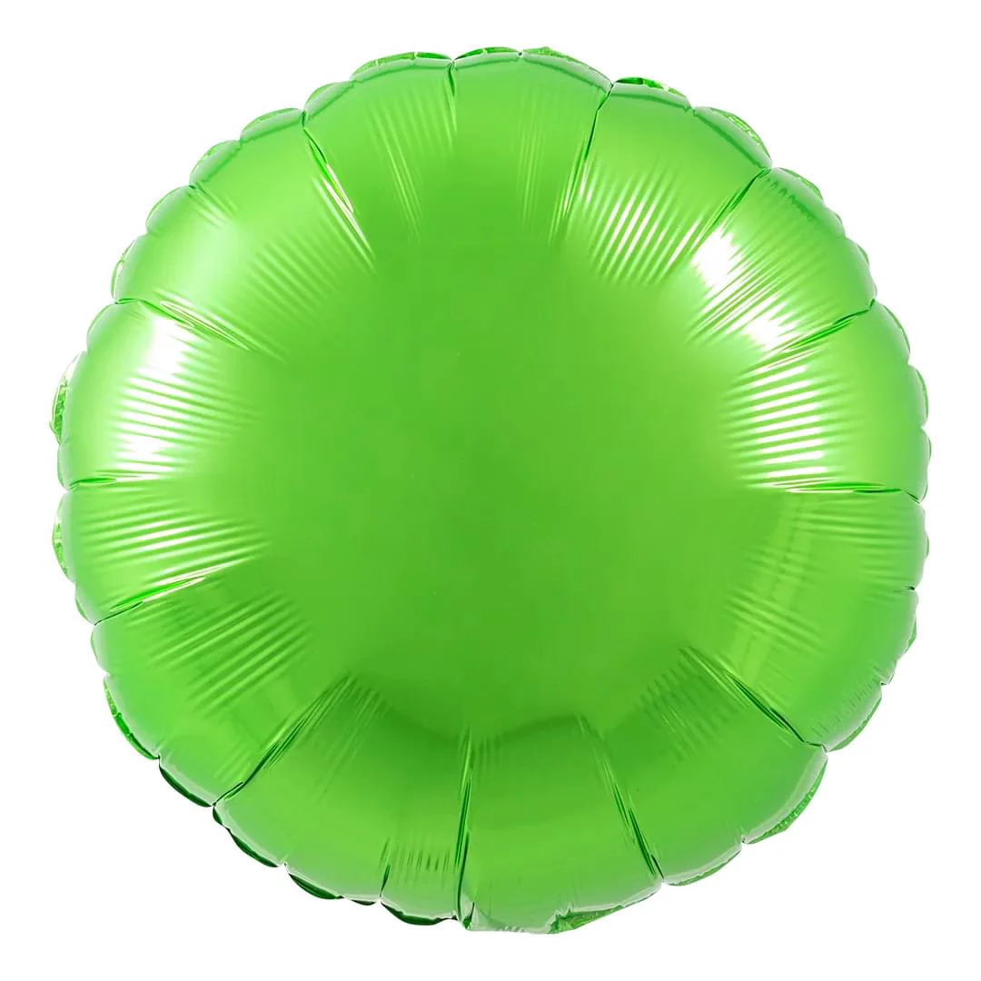 Qualatex Lime Green 18" Circle Unpackaged