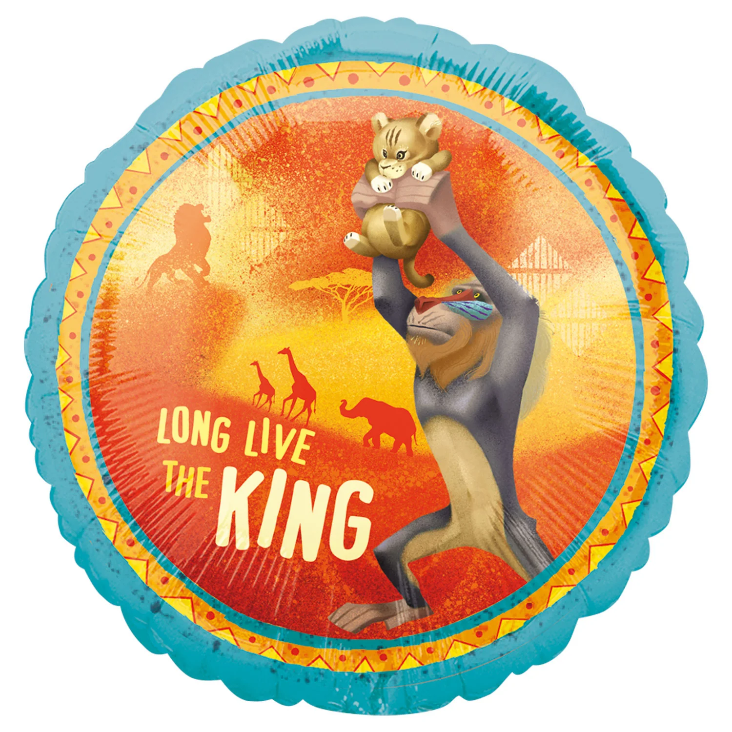 Anagram Lion King 18" Circle Foil Balloon (1)