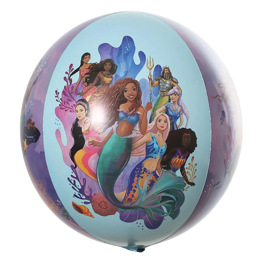 Anagram Little Mermaid 15" Orbz Foil Balloon (1)