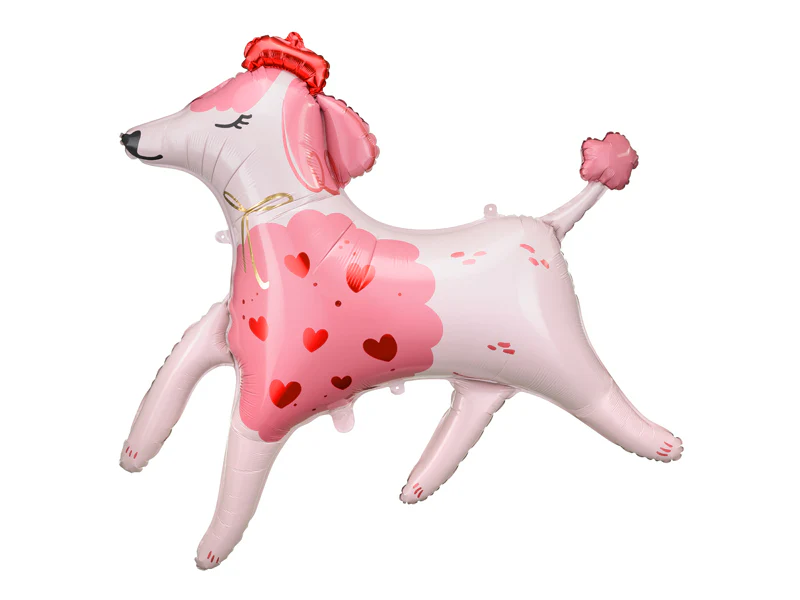 PartyDeco Love Poodle 45" Supershape Foil Balloon (1)