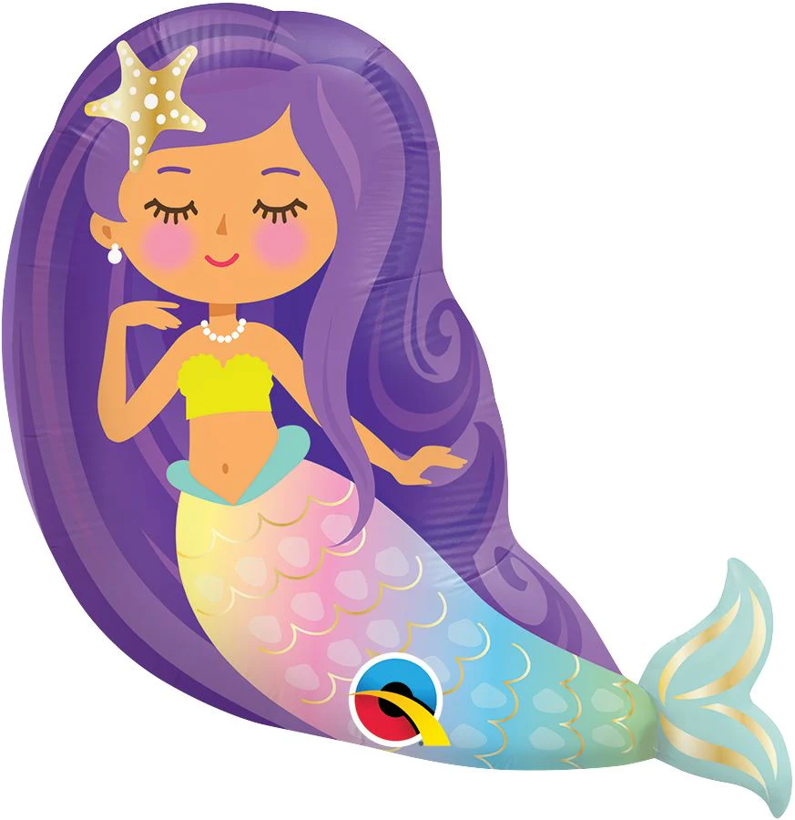 Mermaid Mini Air Filled Foil