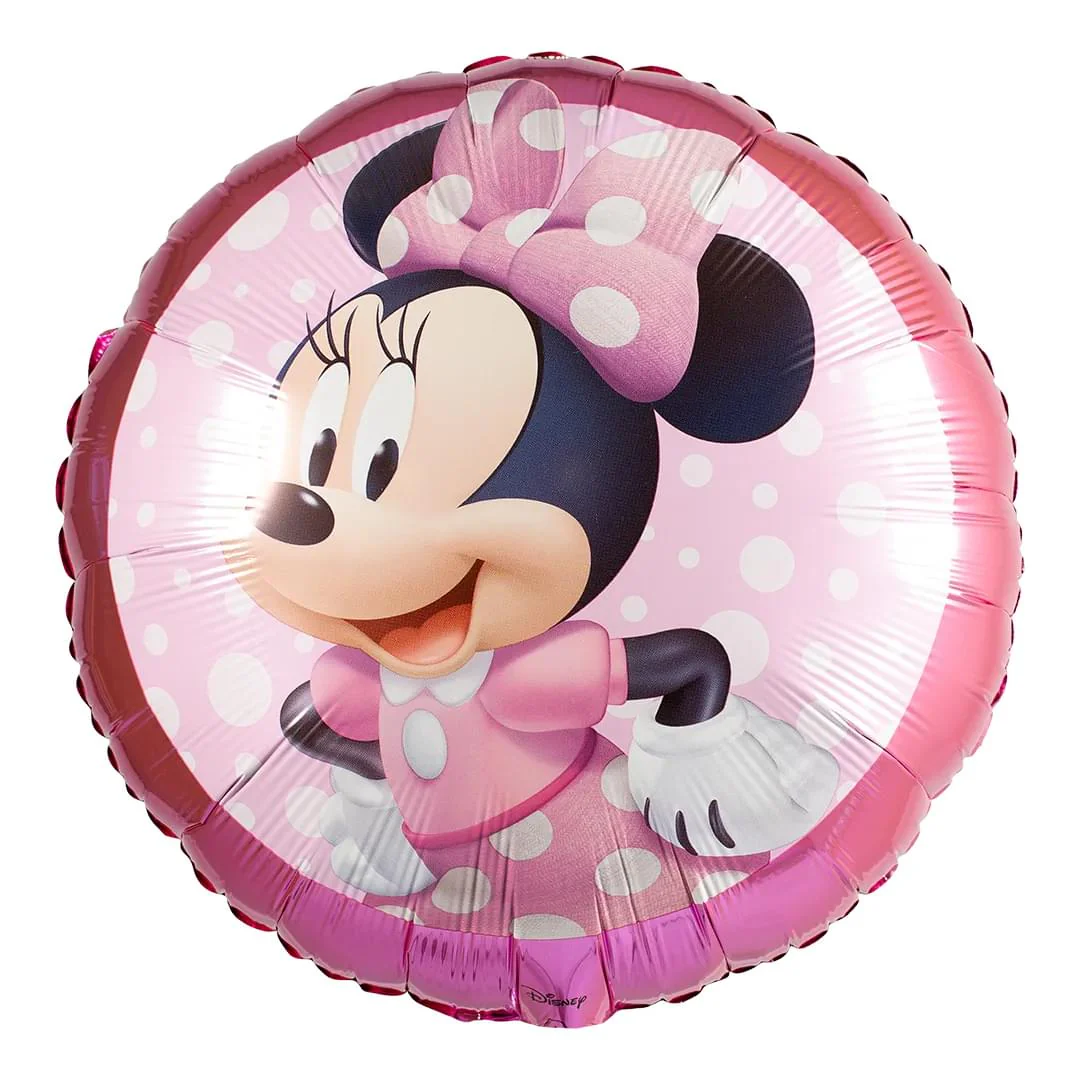 Anagram Minnie Mouse Forever 18" Circle Foil Balloon (1)