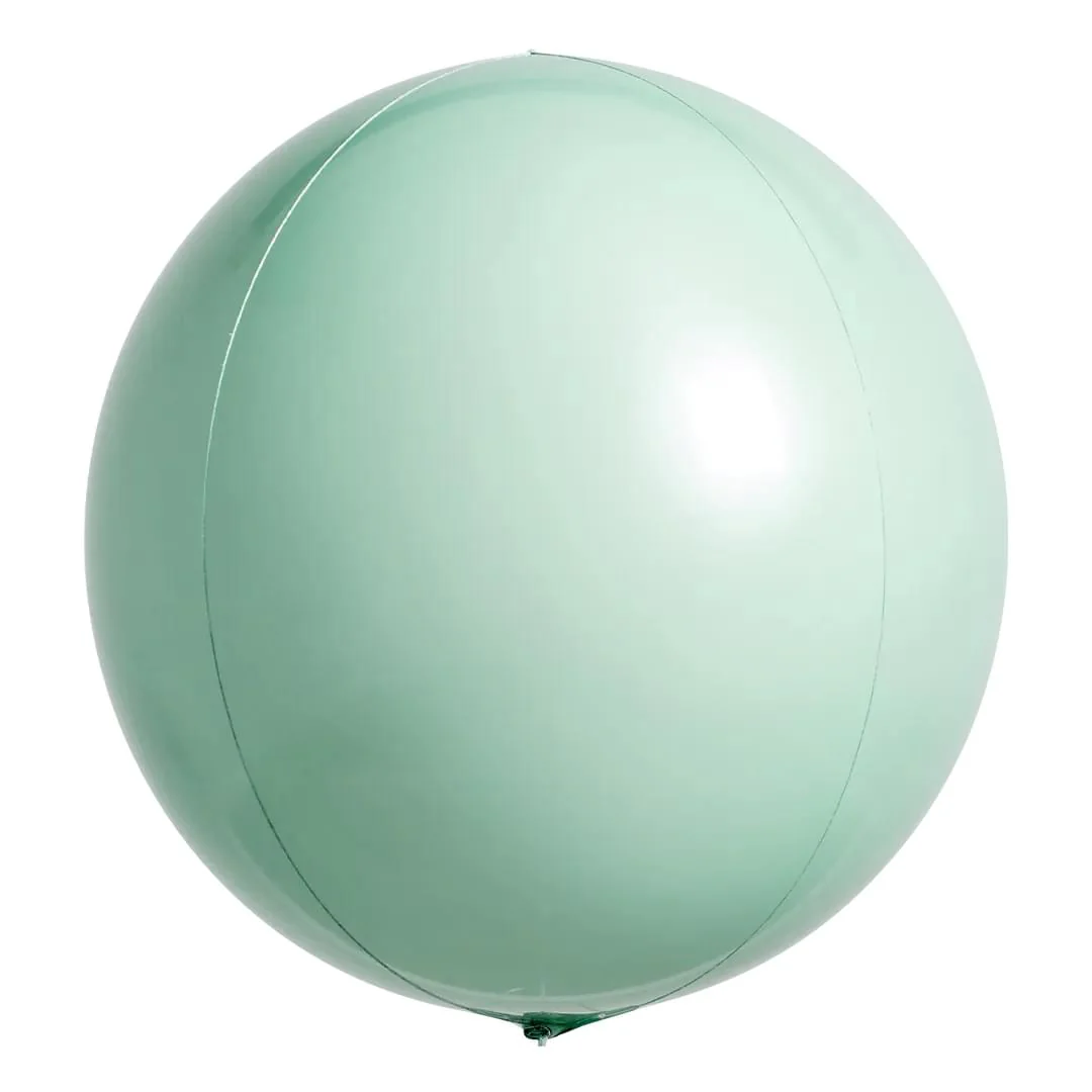 Anagram Pastel Mint Green 15" Orbz Foil Balloon (1)
