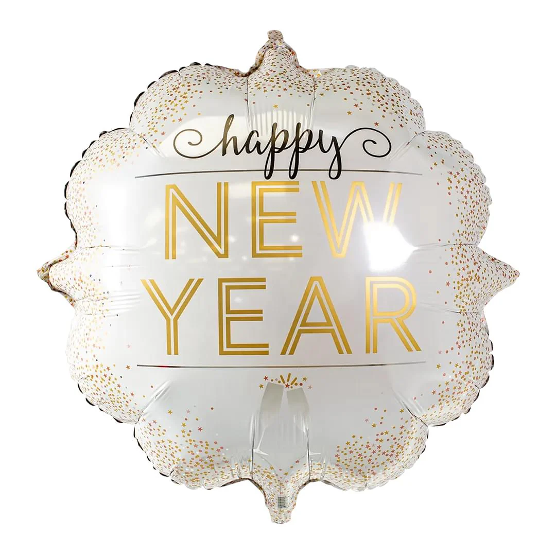 Betallic New Year Metallic Diamond 31" Supershape Foil Balloon (1)