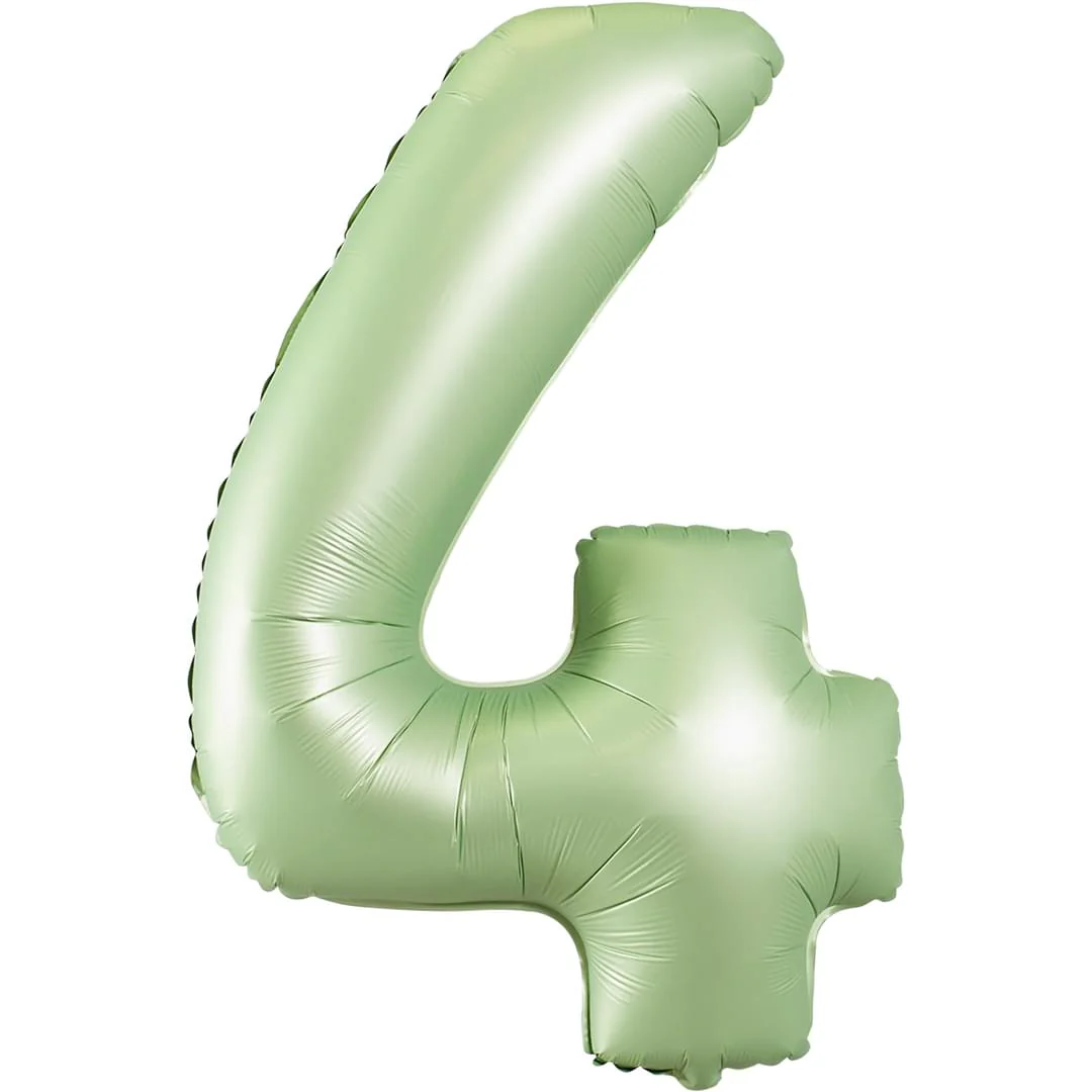 Olive Green 26" 4 Number Balloon