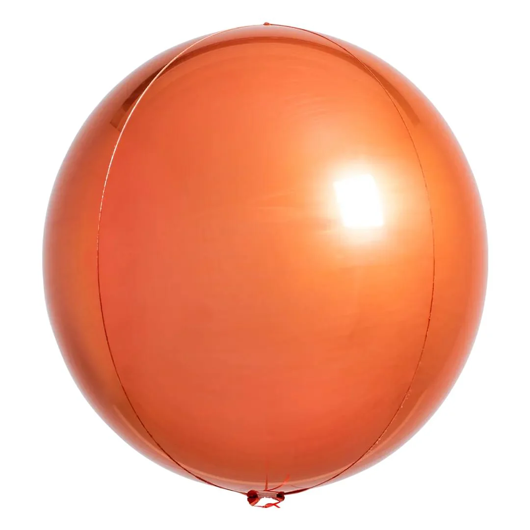 Anagram Orange 15" Orbz Foil Balloon (1)