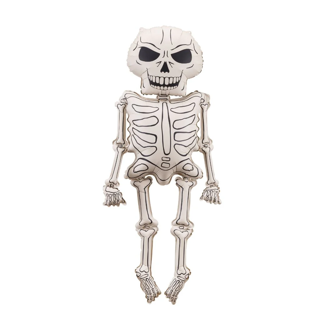 Party Deco Skeleton 50" Air Filled Foil Balloon (1)