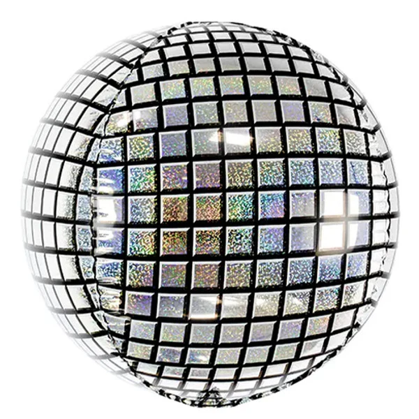 PartyDeco Disco Ball Holographic 16" Sphere